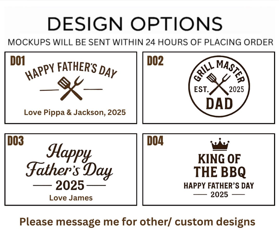 Personalised BBQ Tool Set with Bamboo Case JSGiftboutique