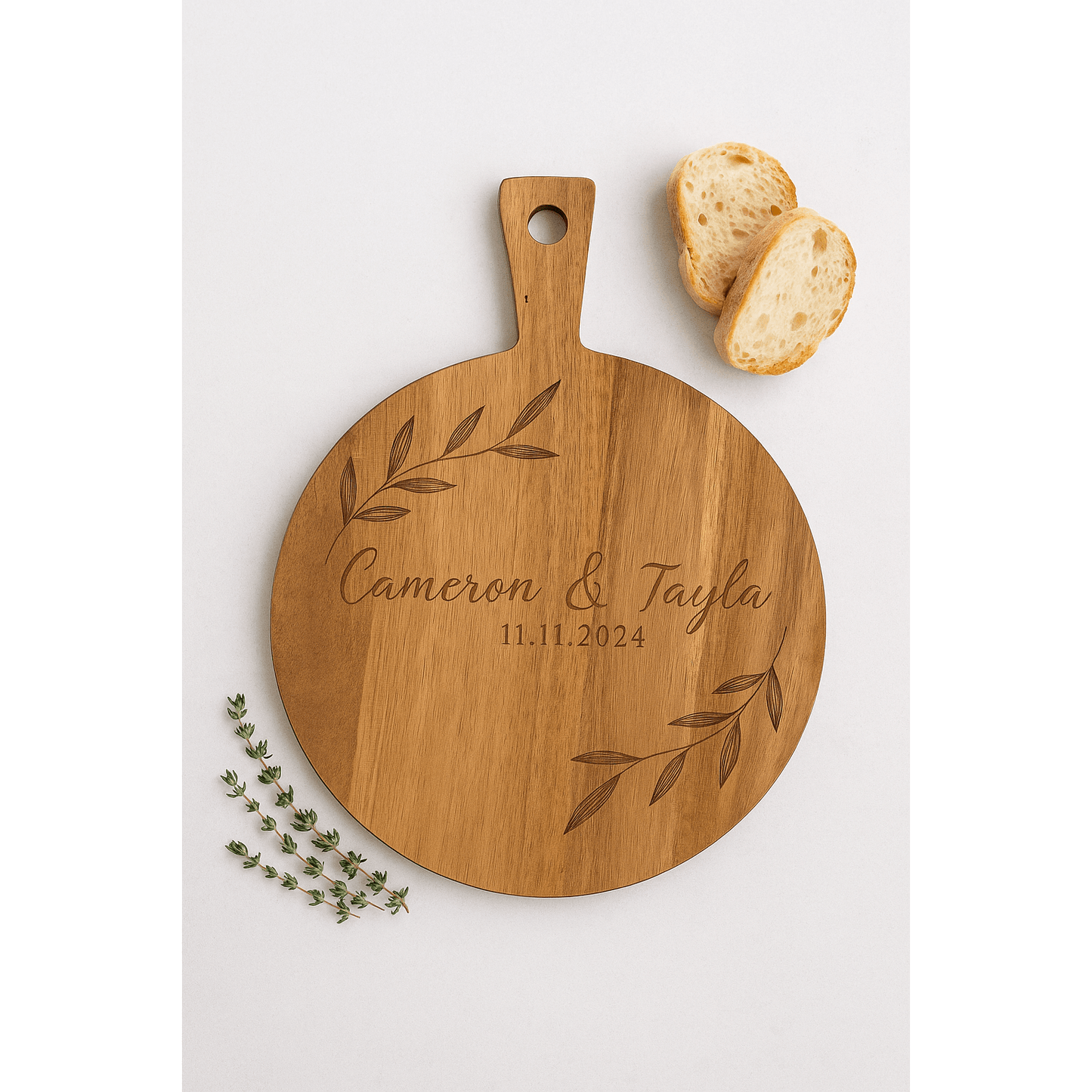 Wooden Pizza Paddle with Engraving-NEW-JSGiftboutique-JSGiftboutique