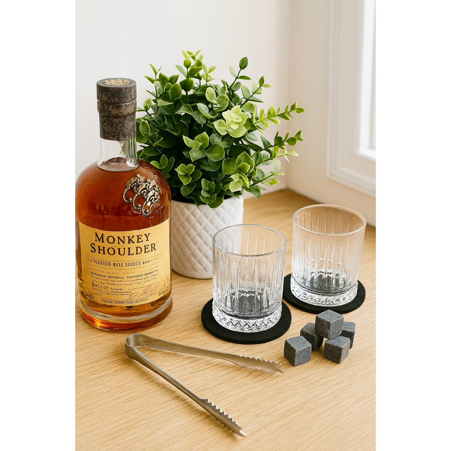 Engraved Whiskey Glass Set for Groomsmen
