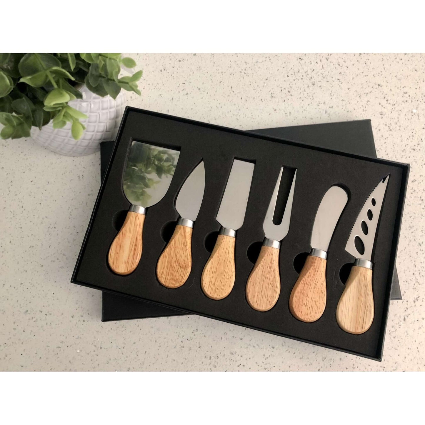 Custom Engraved Cheese Knife Set JSGiftboutique