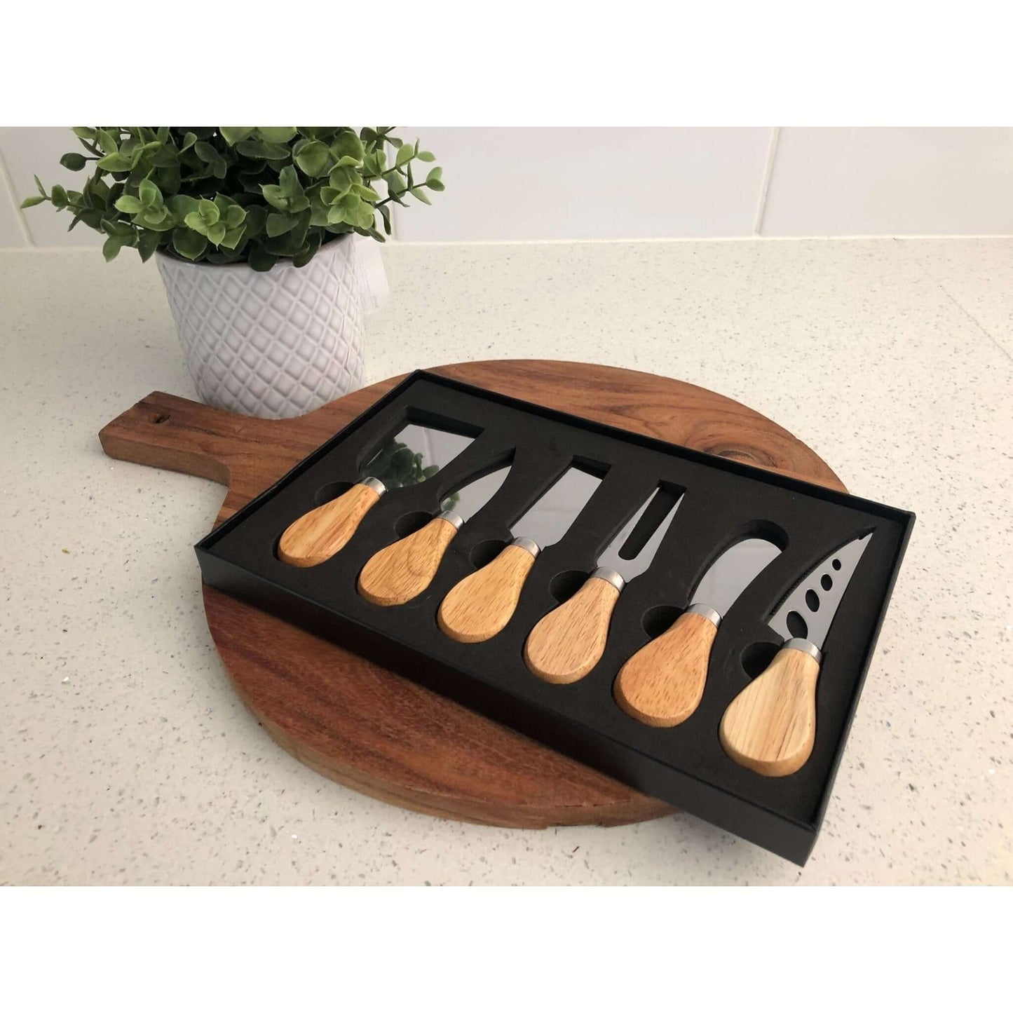 Custom Engraved Cheese Knife Set JSGiftboutique