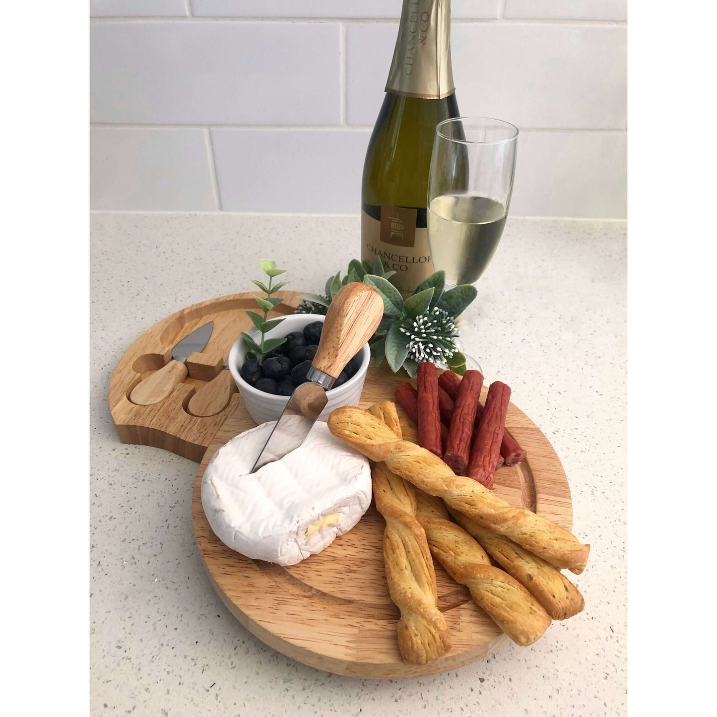 Personalised Charcuterie Board - 4 Knives-NEW-JSGiftboutique-JSGiftboutique