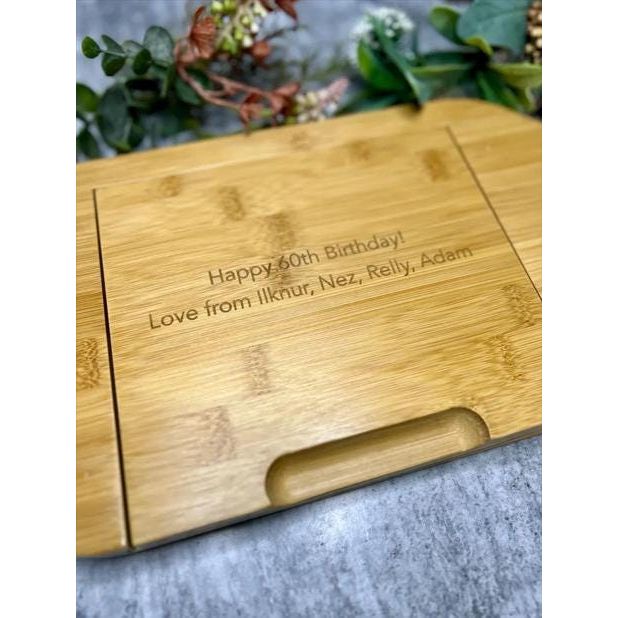 Custom Wooden Cutting Board - Monogram Designs