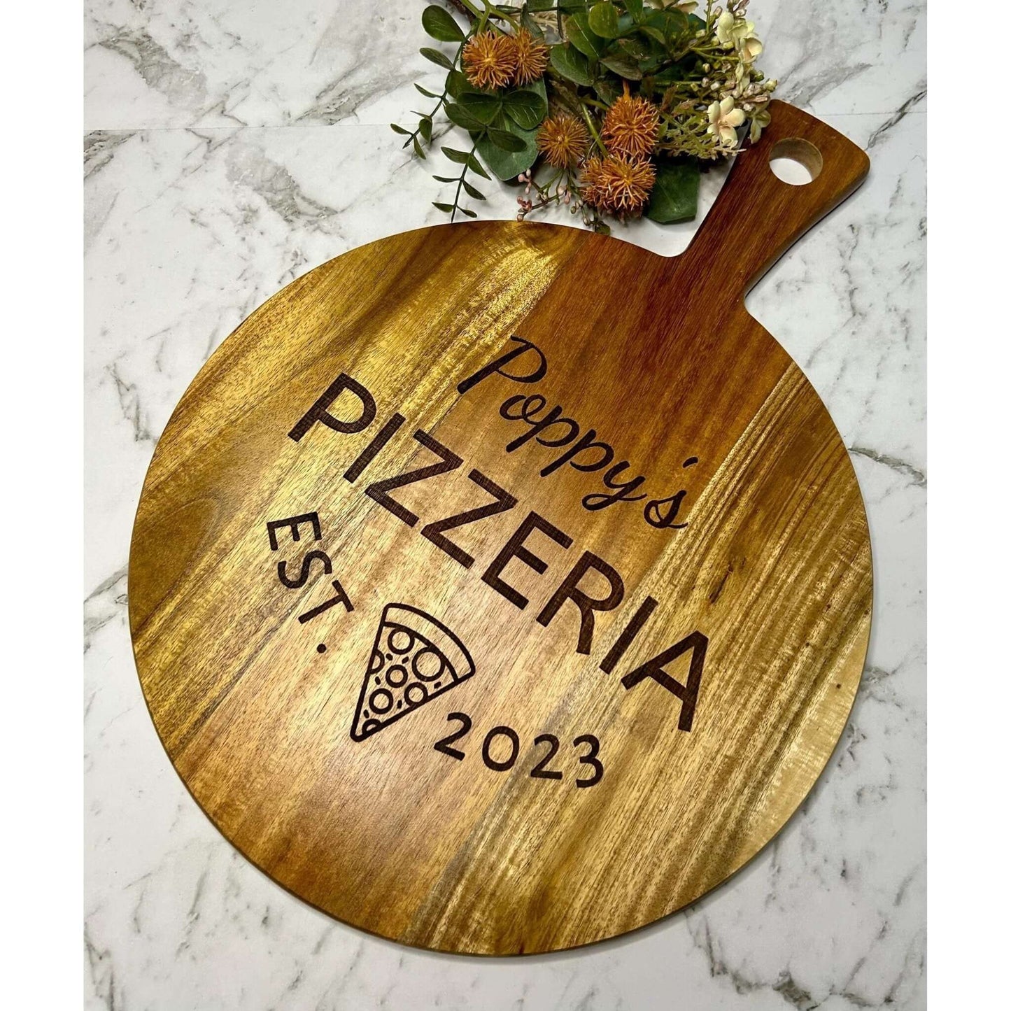 Wooden Pizza Paddle- Gift Set JSGiftboutique