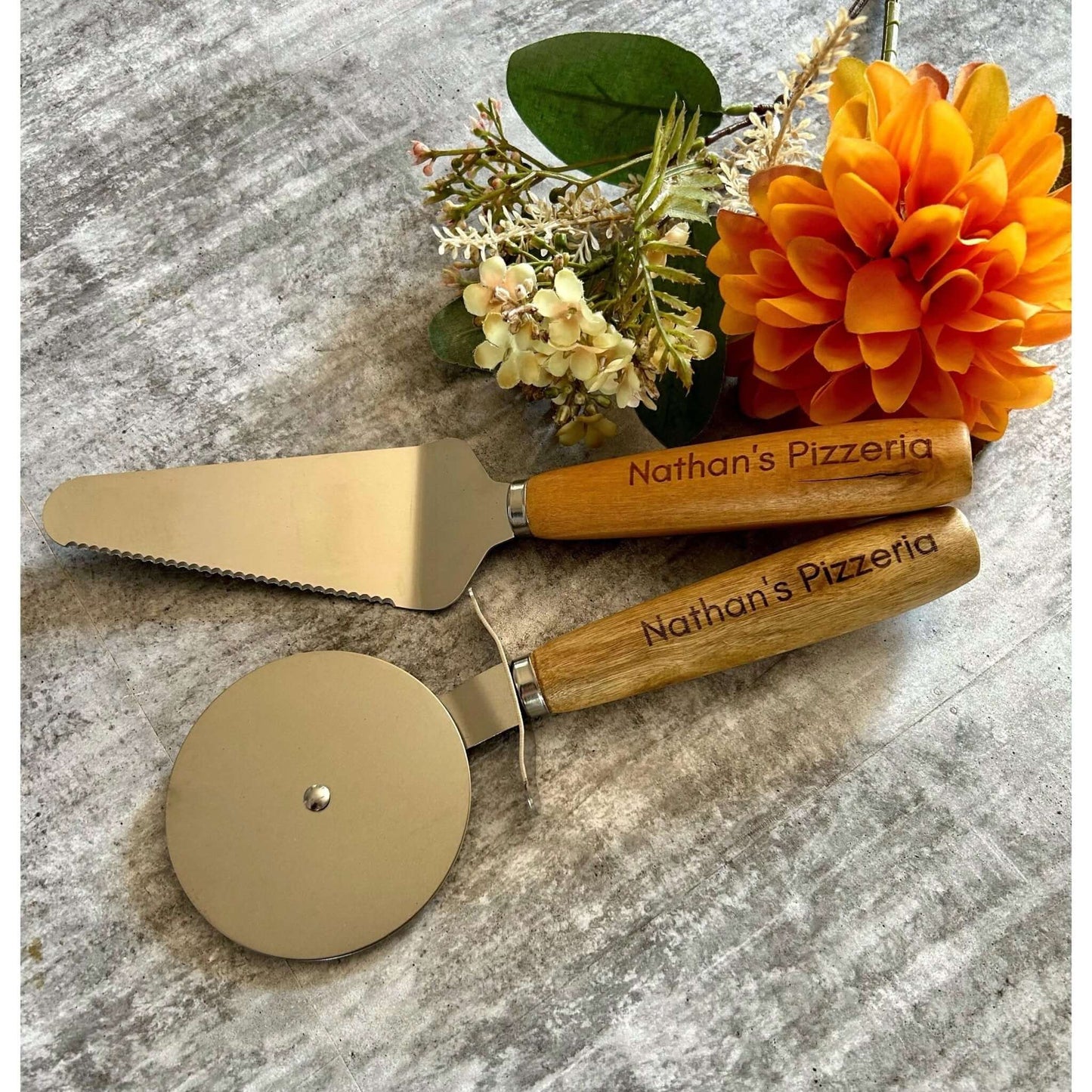 Wooden Pizza Paddle- Gift Set-NEW-JSGiftboutique-JSGiftboutique