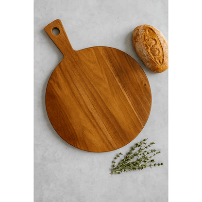 Custom Acacia Serving Tray - Personalised Pizza boards-NEW-JSGiftboutique-JSGiftboutique