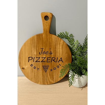 Personalised Acacia Serving Tray-NEW-JSGiftboutique-Yes please-Personalised Board-JSGiftboutique