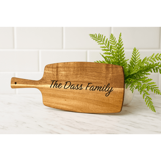 Wooden Chopping Block with Custom Engraving-NEW-JSGiftboutique-JSGiftboutique