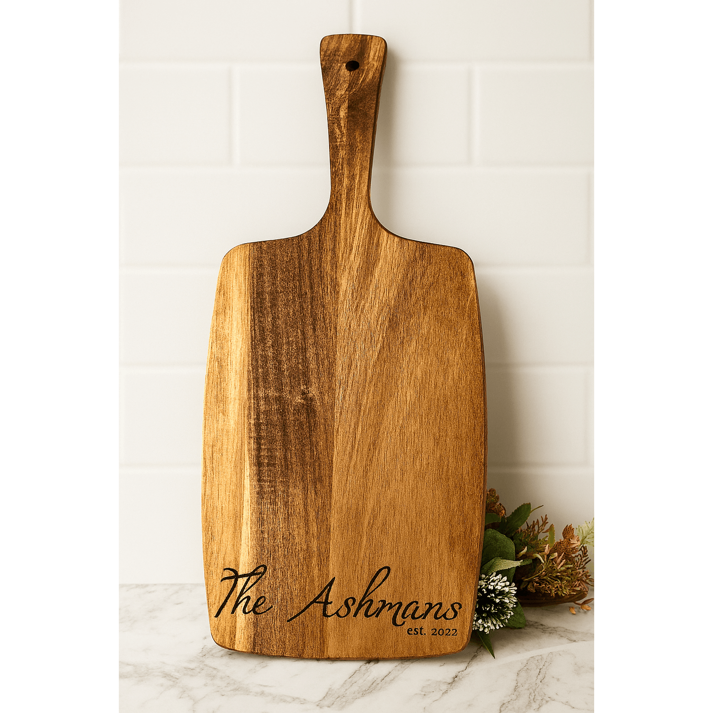 Wooden Chopping Block with Custom Engraving-NEW-JSGiftboutique-JSGiftboutique