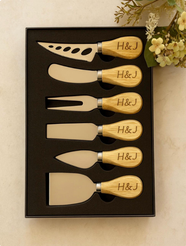 Custom Serving Paddle | Personalised Wooden Charcuterie Board JSGiftboutique