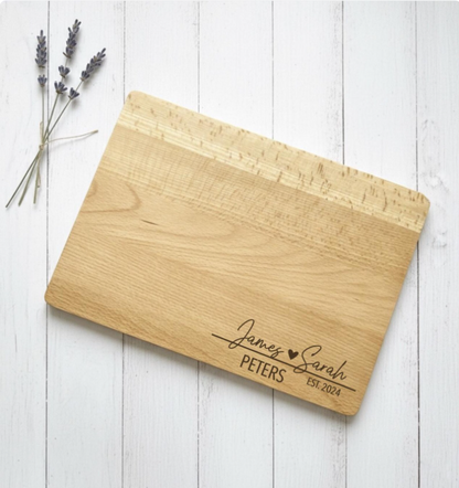 Personalised Wooden Board & Home Gift Set JSGiftboutique
