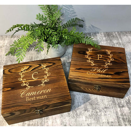 Personalised Wooden Whiskey Gift Set-NEW-JSGiftboutique-JSGiftboutique