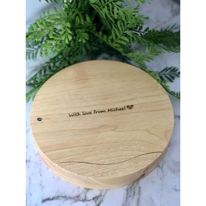 Engraved Bamboo Charcuterie Board JSGiftboutique