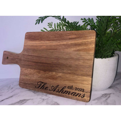 Custom Wooden Serving Board JSGiftboutique