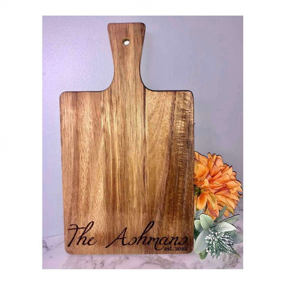 Custom Wooden Serving Board JSGiftboutique