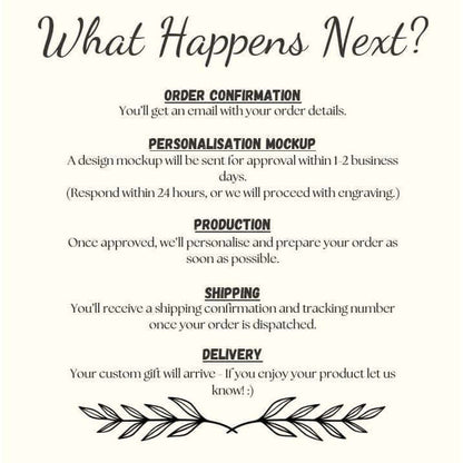 Custom Acacia Pizza Paddle - Leafy Border-NEW-JSGiftboutique-JSGiftboutique