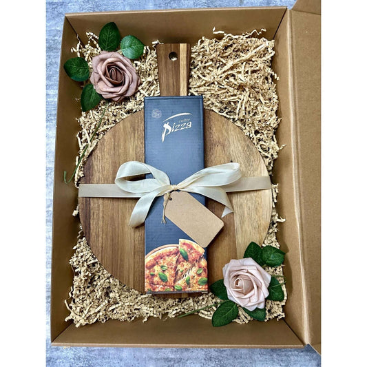 Wooden Pizza Paddle- Gift Set-NEW-JSGiftboutique-JSGiftboutique